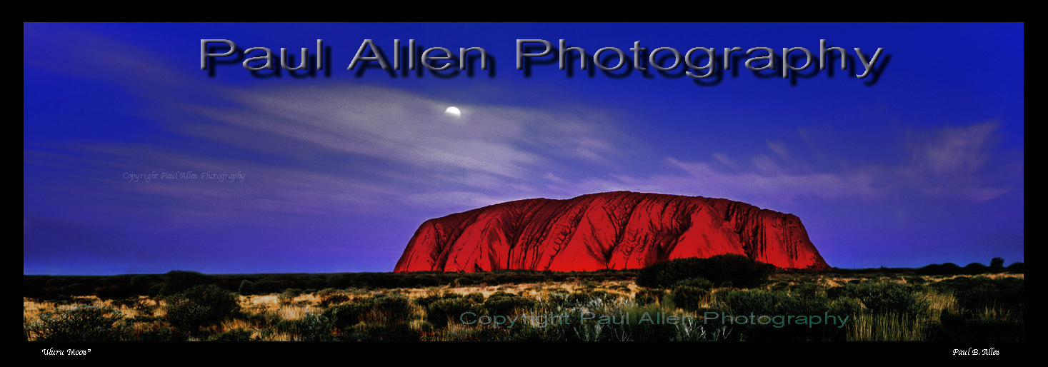 Uluru Moon Central Australia