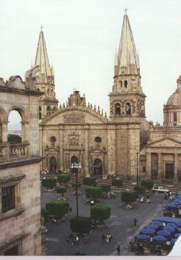 Catedral en Guadalajara