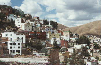 Las casas de Guanajuato