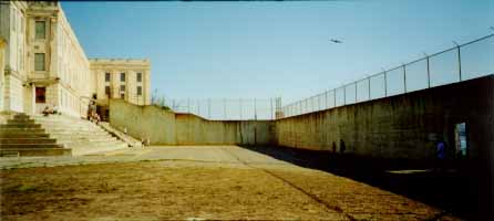 Alcatraz courtyard